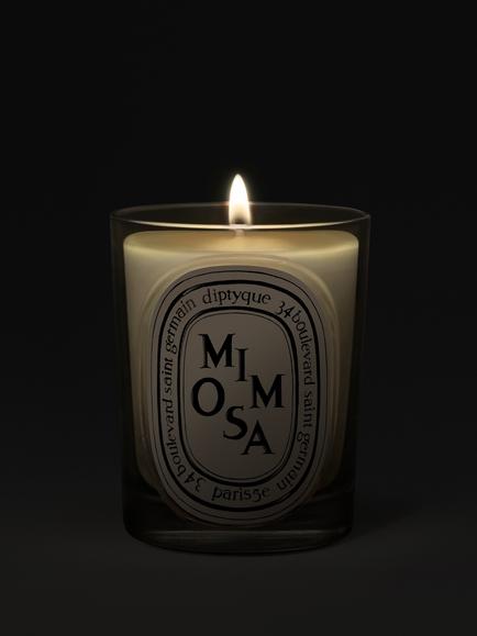 Diptyque Mimosa Classic Scented Candle, 190g - view 2, 