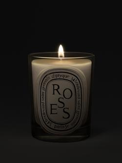 Diptyque Roses Classic Scented Candle, 190g - view 2, 