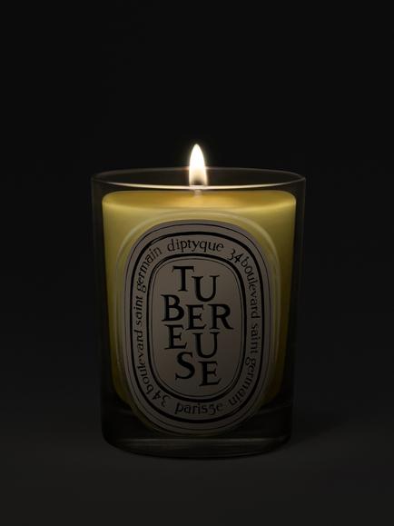 Diptyque Tubereuse Classic Scented Candle, 190g - view 2, 
