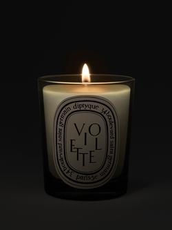 Diptyque Violette Classic Scented Candle, 190g - view 2, 