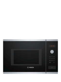 Bosch Series 4 BFL553MS0B Integrated Microwave, Stainless Steel, Stainless Steel