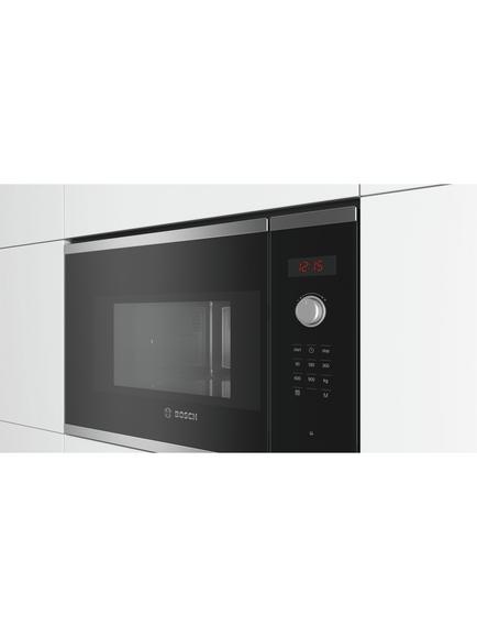 Bosch Series 4 BFL553MS0B Integrated Microwave, Stainless Steel - view 2, Stainless Steel