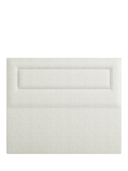 Vispring OUTLET Juliet Full Depth Upholstered Headboard, King Size, Like New, Chess Cream, Chess Cream