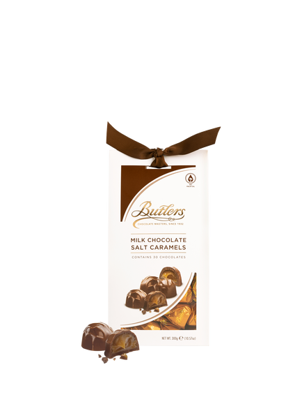 Butlers Salt Caramel Milk Chocolates, 300g - view 2, Multi