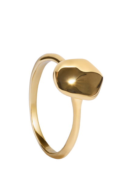 Monica Vinader Odyssey Stacking Ring, Gold, Gold