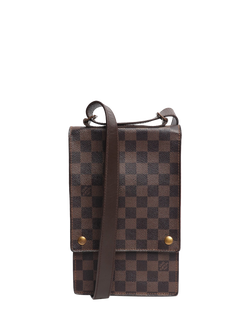 Pre-loved Louis Vuitton Portello Crossbody Bag, Brown, Brown