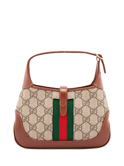 Pre-loved GUCCI Jackie 1961 GG Supreme Crossbody Bag, Brown - view 2, Brown