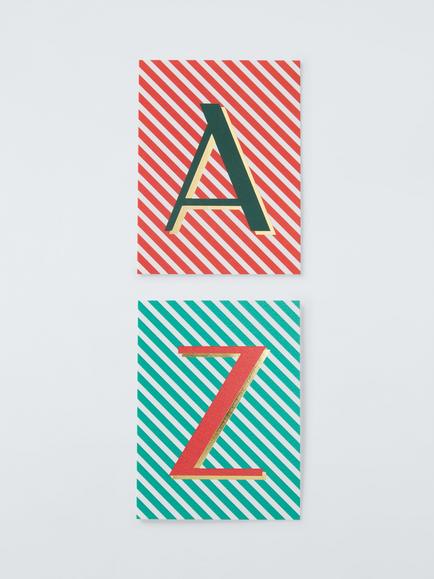 Art File  A-Z Card Insert Set, Multi