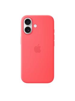 Apple iPhone 17 Silicone Case with MagSafe, Bright Guava