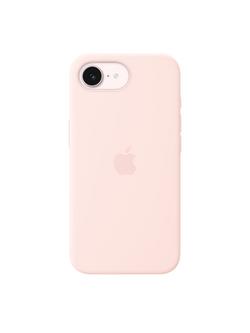 Apple iPhone 17e Silicone Case with MagSafe, Soft Pink