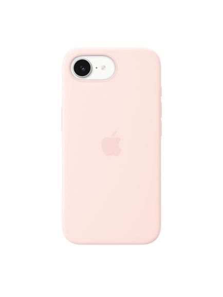 Apple iPhone 17e Silicone Case with MagSafe - view 2, Soft Pink