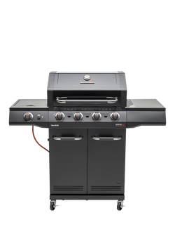 Char-Broil Advantage CORE B 4 TRU‑Infrared 4-Burner Gas BBQ with Side Burner, Black