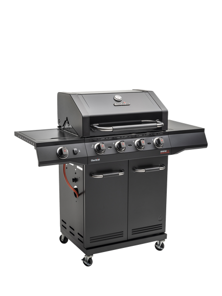 Char-Broil Advantage CORE B 4 TRU‑Infrared 4-Burner Gas BBQ with Side Burner - view 2, Black