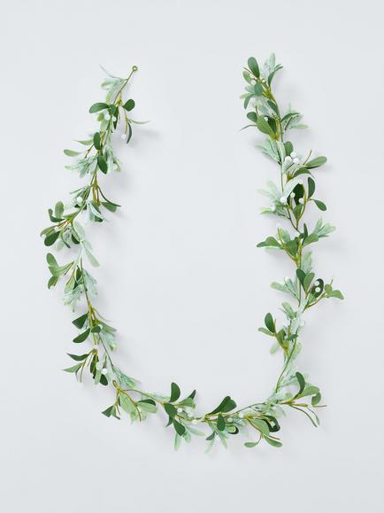 John Lewis Mistletoe Garland, L180cm, Red