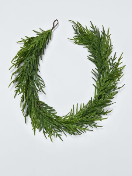 John Lewis Plain Garland, L180cm, Gold
