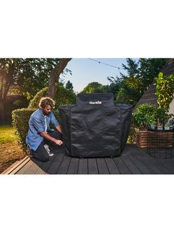 Char-Broil SMART-E Electric & Evolve BBQ Protective Cover - view 2, Black