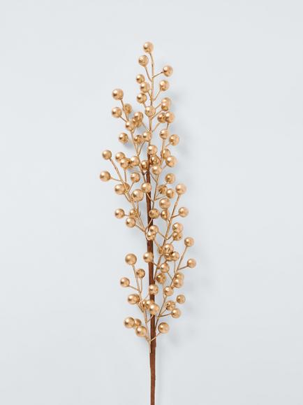 John Lewis Berry Stem, Gold - view 2, White