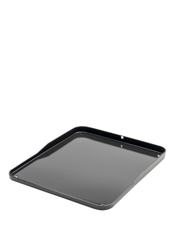 Char-Broil Universal Large Cast Iron Griddle, Black