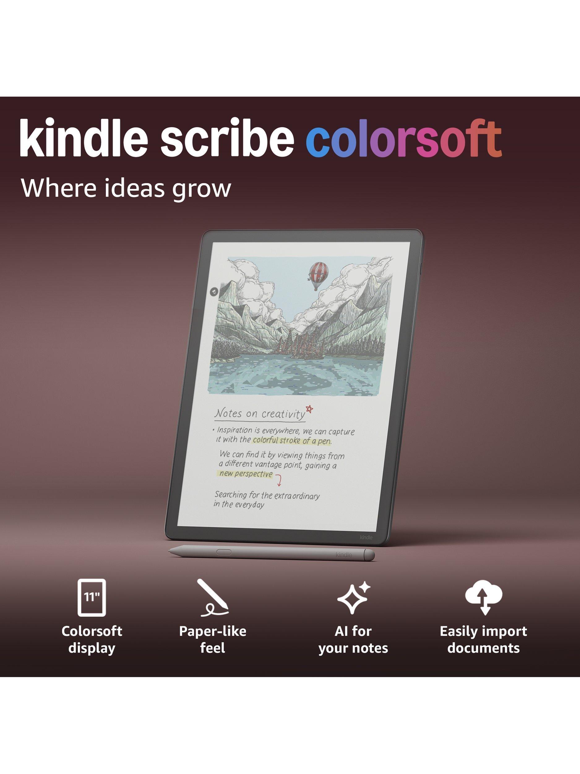 Amazon Kindle Scribe Colorsoft (2025) eReader with Premium Pen, 11