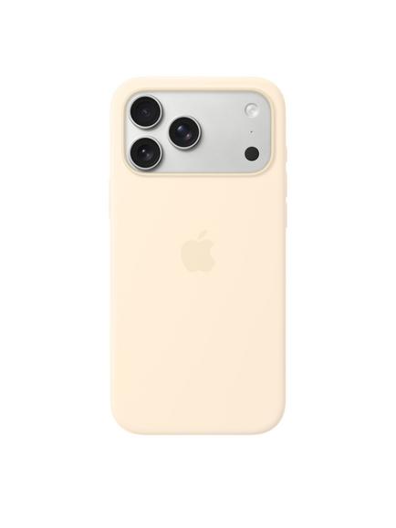 Apple iPhone 17 Pro Max Silicone Case with MagSafe, Vanilla