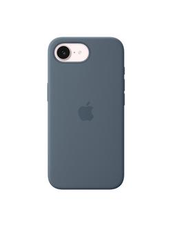 Apple iPhone 17e Silicone Case with MagSafe, Anchor Blue