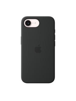 Apple iPhone 17e Silicone Case with MagSafe - view 2, Black