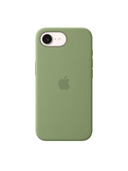 Apple iPhone 17e Silicone Case with MagSafe - view 2, Light Moss