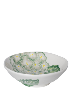 BlissHome Hydrangea Earthenware Supper Bowl, 20cm, Multi