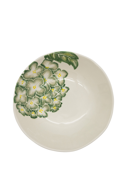 BlissHome Hydrangea Earthenware Supper Bowl, 20cm - view 2, Multi