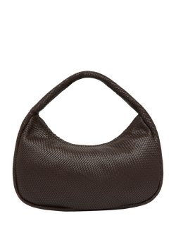 St. Agni Woven Large Bon Bon Shoulder Bag, Coffee, Coffee