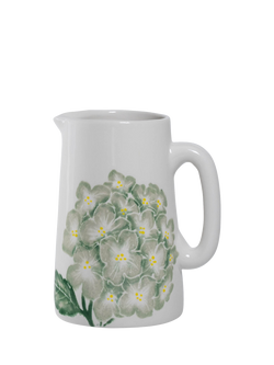 BlissHome Hydrangea Earthenware Medium Jug, 1.5L, Multi