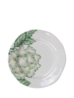 BlissHome Hydrangea Earthenware Side Plate, 23cm, Multi