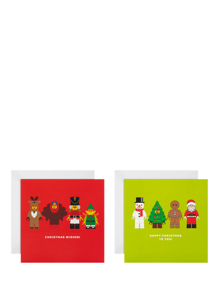 Hallmark Lego Christmas Cards, Pack of 10, Multi