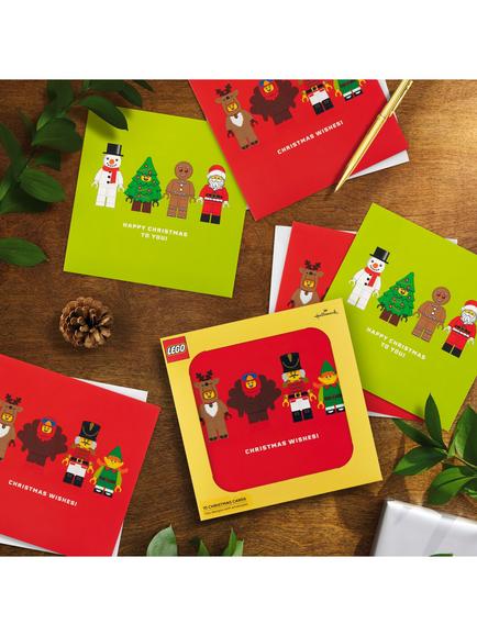 Hallmark Lego Christmas Cards, Pack of 10 - view 2, Multi