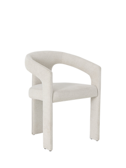 John Lewis OUTLET Contour Upholstered Dining Chair, Beach, Beach