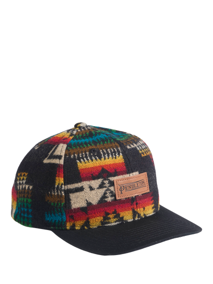 Pendleton Wool Baseball Cap, Chief Joseph Black, Chief Joseph Black