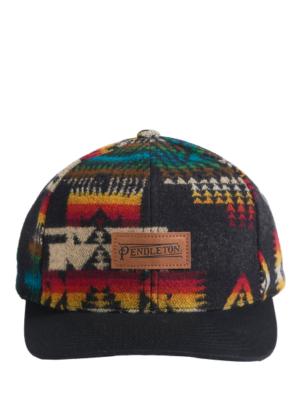 Pendleton Wool Baseball Cap, Chief Joseph Black - view 2, Chief Joseph Black