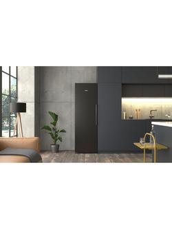 Siemens iQ500 KS36NAXCG Freestanding Fridge, Black Steel - view 2, Black Steel