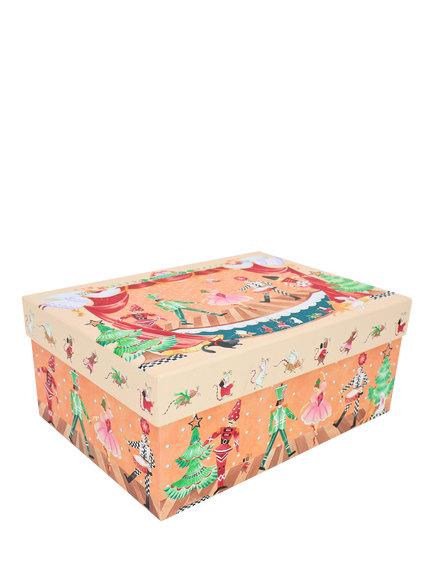 Cath Kidston Nutcracker Festive Gift Box, Multi, Large, Multi
