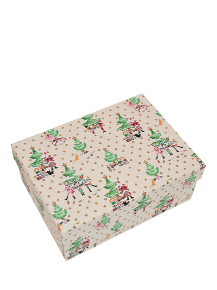 Cath Kidston Nutcracker Festive Gift Box, Multi, Medium - view 2, Multi