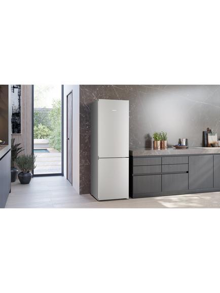 Siemens iQ300 KG36NVICG Freestanding 70/30 Fridge Freezer, Stainless Steel - view 2, Stainless Steel