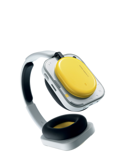 Nothing Headphone (a) Wireless Bluetooth Active Noise Cancelling Over-Ear Headphones with Mic/Remote - view 2, Yellow