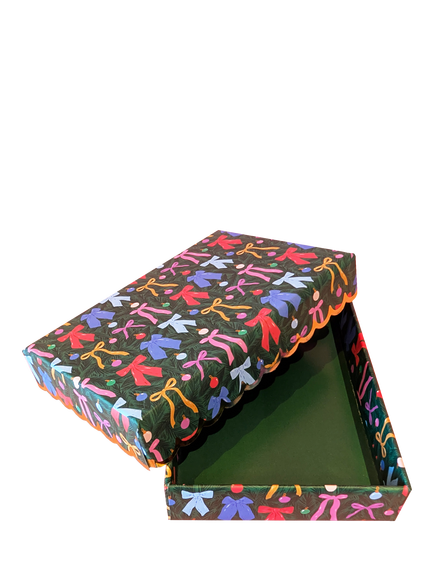 Eleanor Stuart Coloured Bows Gift Card Box - view 2, Multi
