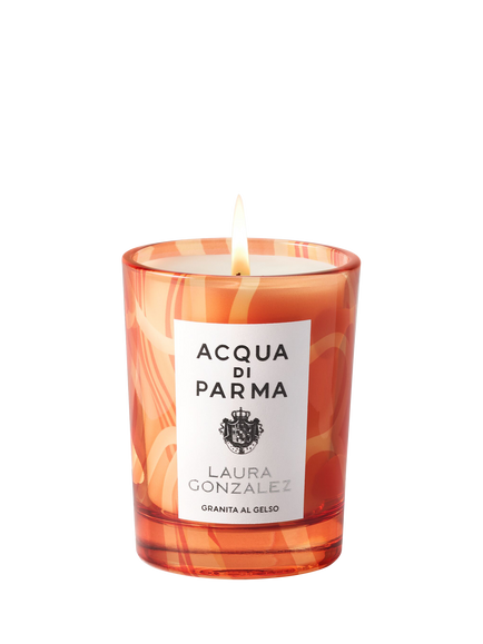 Acqua di Parma x Laura Gonzalez Limited Edition Granita al Gelso Scented Candle, 200g, 