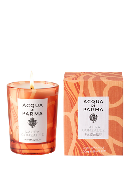 Acqua di Parma x Laura Gonzalez Limited Edition Granita al Gelso Scented Candle, 200g - view 2, 