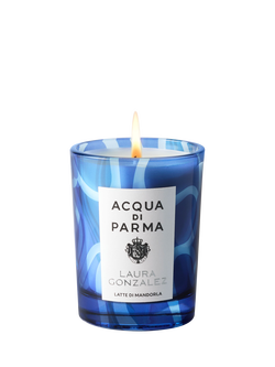 Acqua di Parma x Laura Gonzalez Limited Edition Latte di Mandorla Scented Candle, 200g, 