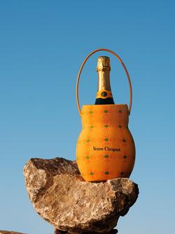 Veuve Clicquot Yellow Label Brut Champagne with Champagne Bucket, 75cl - view 2, Multi