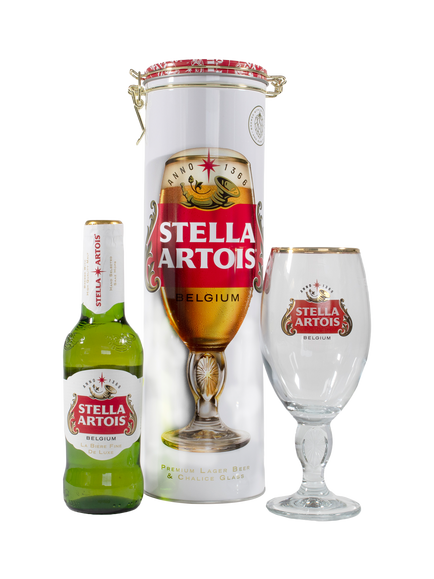 Stella Artois Large Beer and Chalice Glass Gift Tin - view 2, Multi