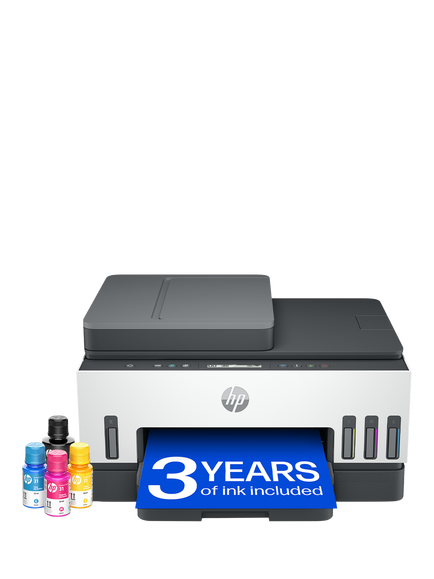 HP Smart Tank 7308 All-in-One Wireless Printer, Basalt, Basalt