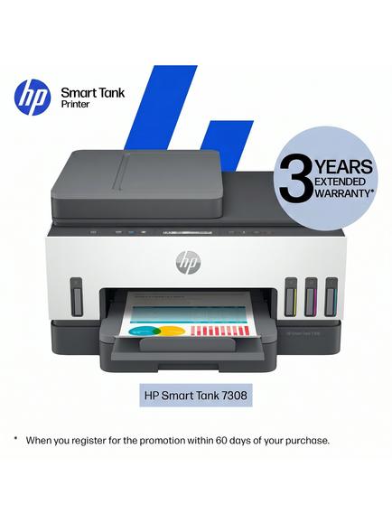 HP Smart Tank 7308 All-in-One Wireless Printer, Basalt - view 2, Basalt
